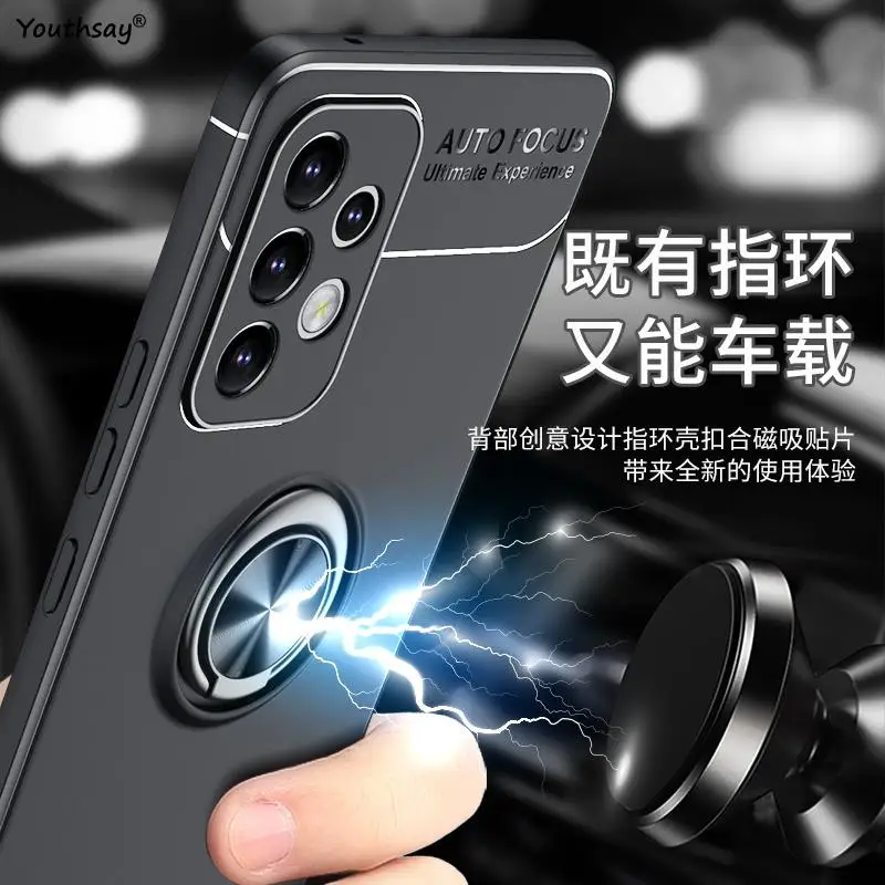 For Samsung Galaxy A33 Case for Samsung Galaxy A33 A13 A52 A22 A52 Cover Megnet Stand Holder Phone Bumper For Samsung Galaxy A33