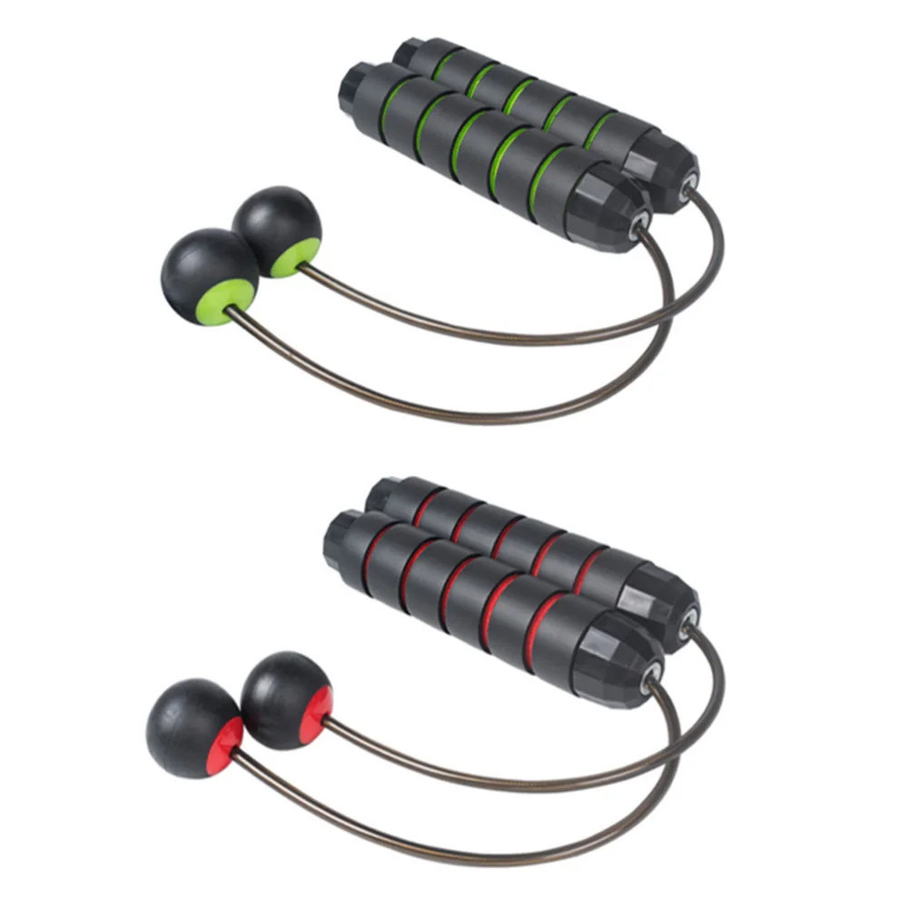 

4 Pcs 2 Pairs Sports Jumping Ropes Fitness Skipping Ropes Fitness Jump Ropes