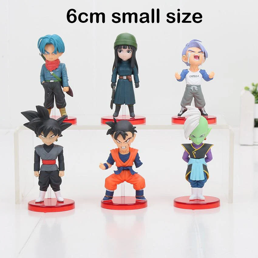 12 small size Dragon Ball Z на шарнирах Вегета сын пикколо Гохан Сон Гоку Мужские Шорты для купания gogeta PVC Фигурки игрушки - Цвет: 12 small size