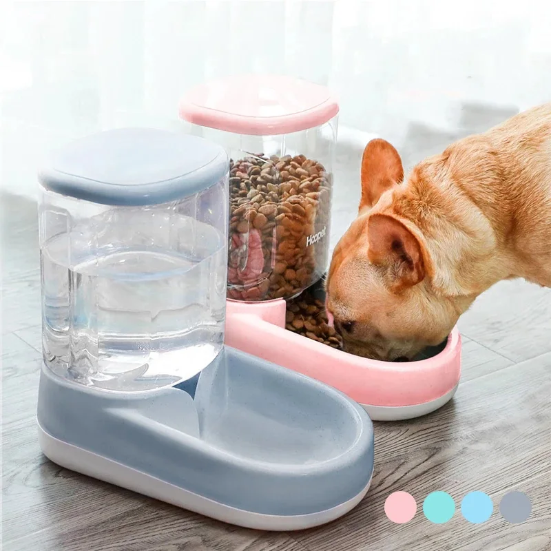 

Pet Automatic Feeder Food Storage Dog for Cat Drinking Bowl for Water Feeding Large Capacity Dispenser