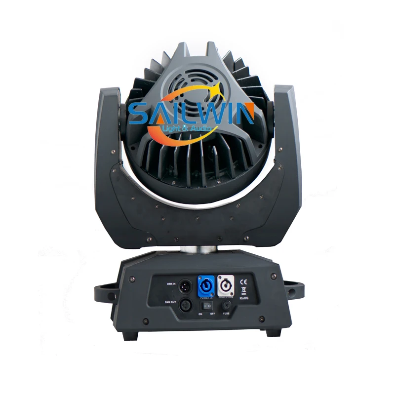 SAILWIN светильник Lyre 36*10 Вт 4в1 RGBW ZOOM СВЕТОДИОДНЫЙ с подвижной головкой для мытья DJ