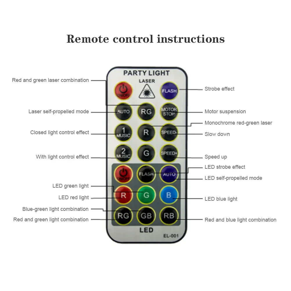 Голосовое управление СВЕТОДИОДНЫЙ диско праздничный ночной декоративный