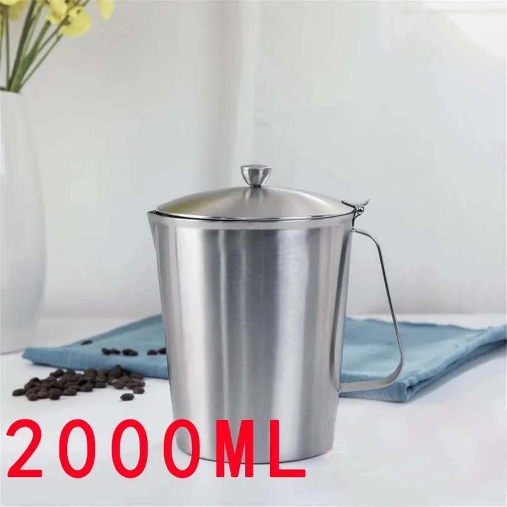 2000 мл мерный стакан кухонные весы Мензурка санитарная Нержавеющая сталь SUS304 для