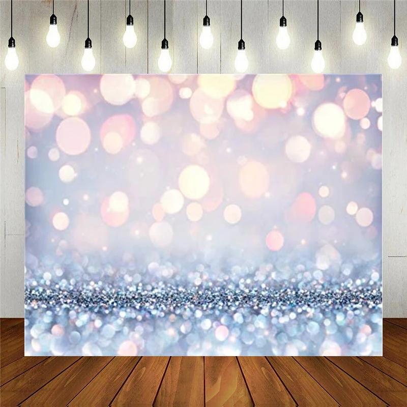 

Bling Theme Bokeh (Not Glitter) Backdrop Dreamy Silvery White Spots Photography Background Baby Shower Birthday Party Newborn