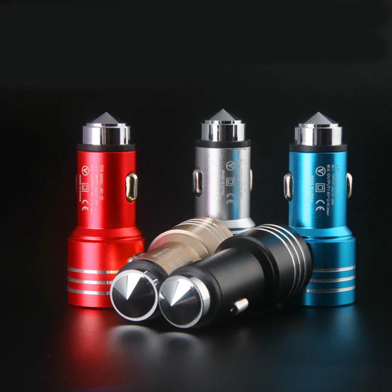 

Быстрая зарядка двойное автомобильное зарядное устройство для iPhone Samsung Быстрая автомобильная зарядка для Huawei Xiaomi Мобильный телефон USB заря...