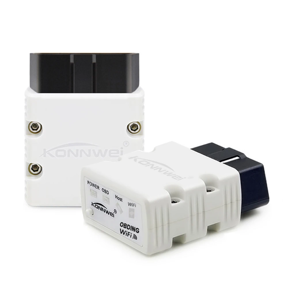 1 предмет Модный комплект ELM327 KW902 ODB2 сканирования Wi Fi Интерфейс Автомобильное