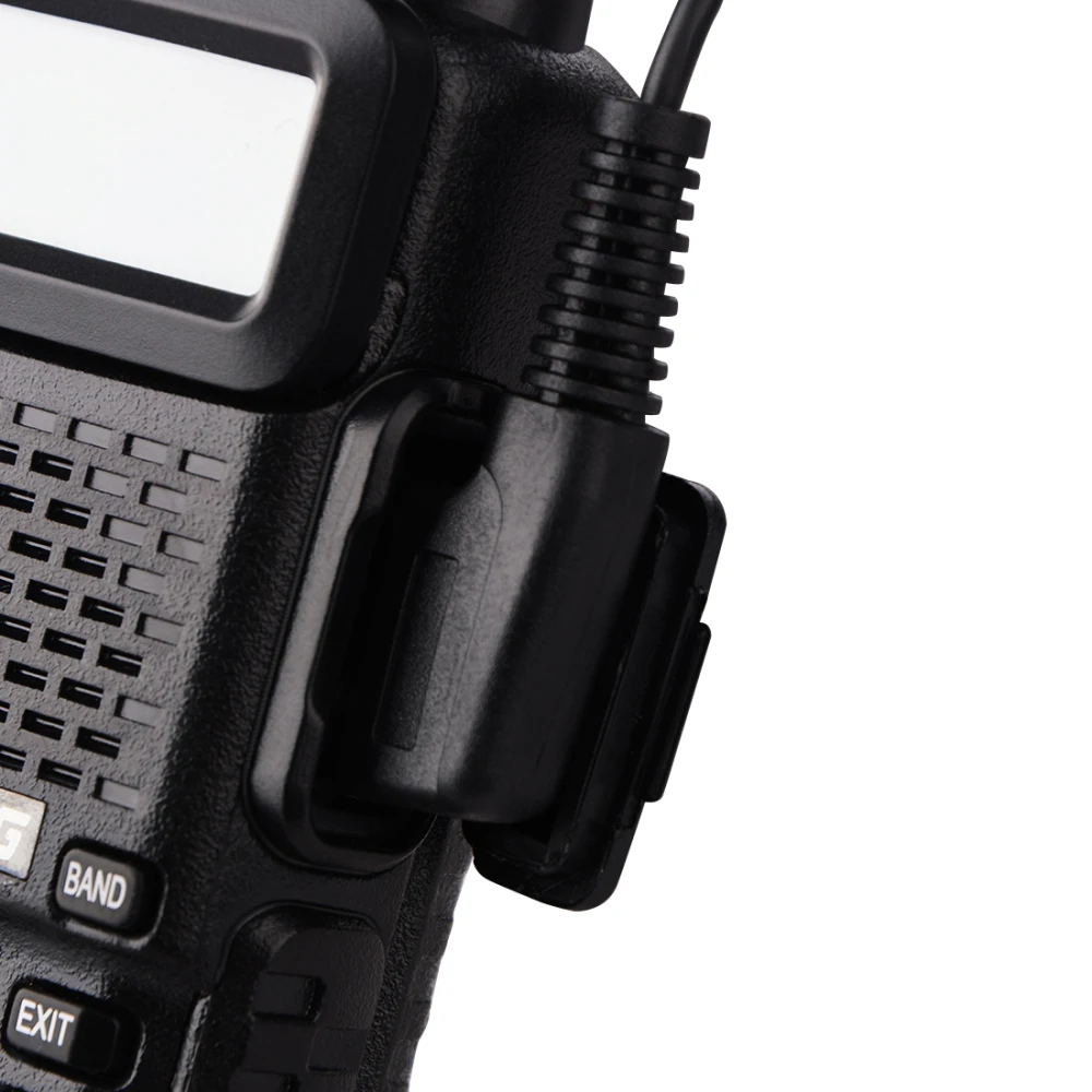 Акустическая трубка PTT Mic портативная рация с наушниками гарнитура для Kenwood Baofeng Bf