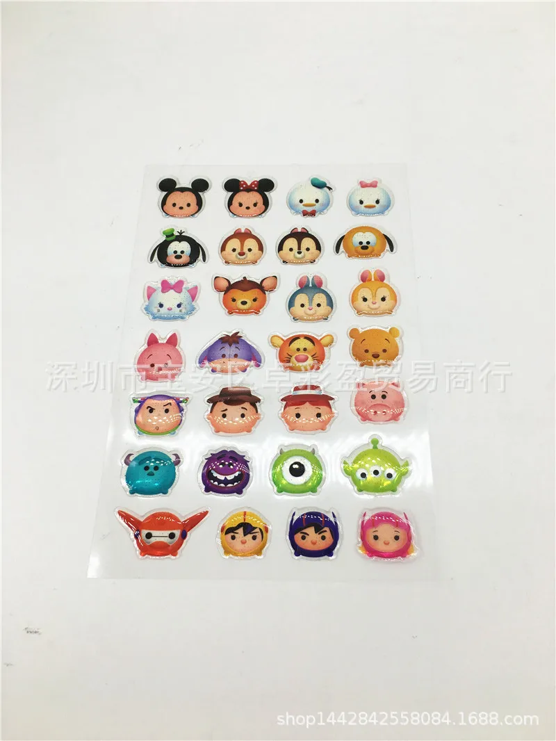 

Authentic Disney Children's Puzzle Cartoon Stickers Tsum Tsum Stickers