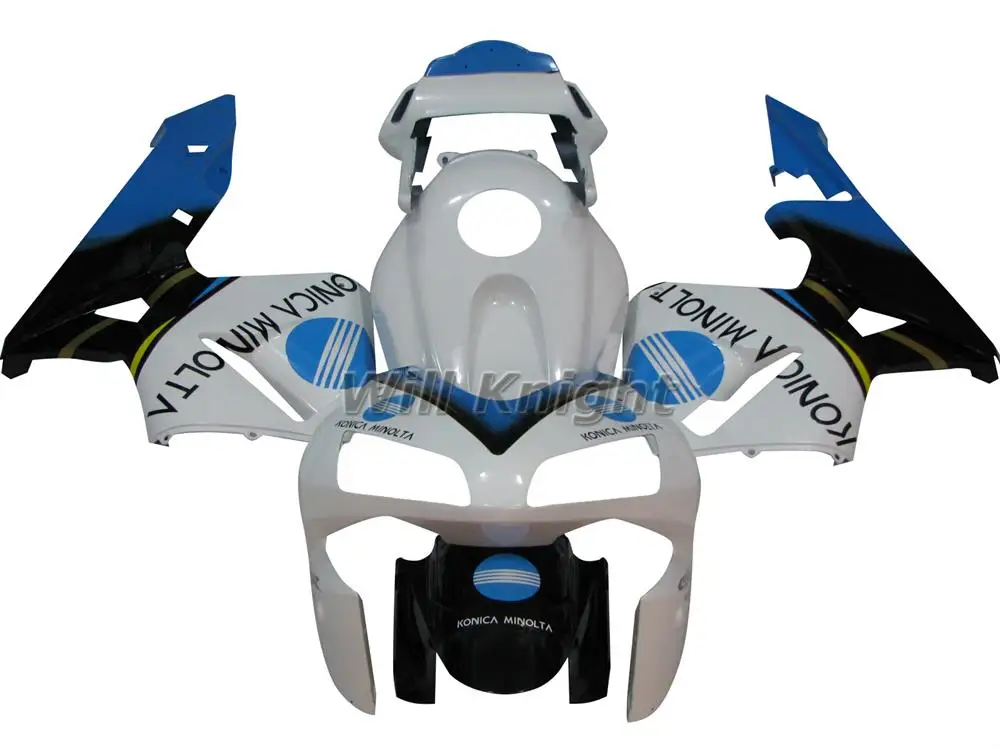 

For Honda CBR600RR CBR600 F5 2003 2004 Body Fairing Kits Cover White Blue