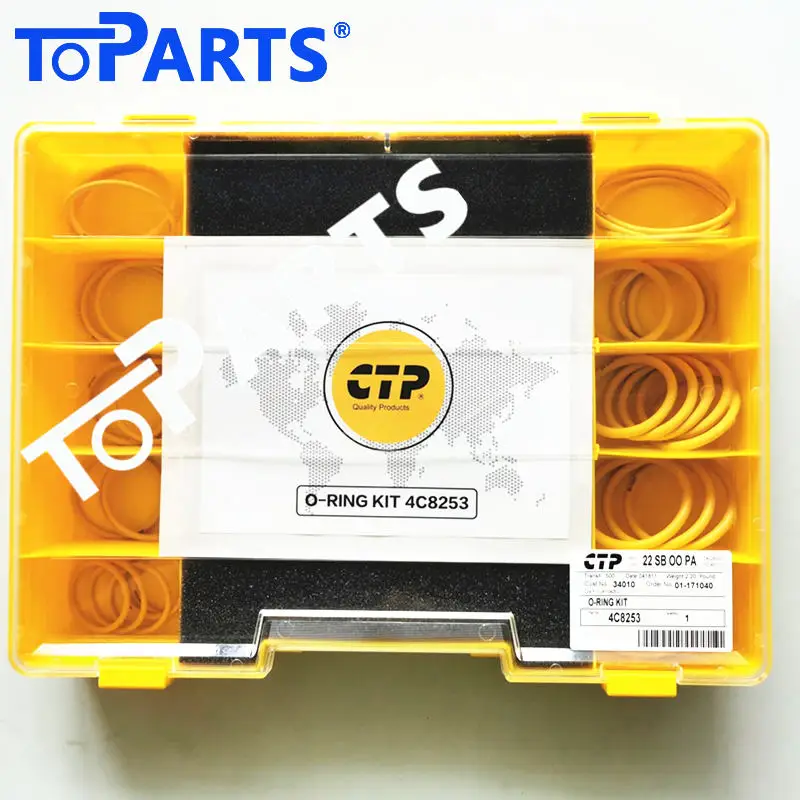 4C-8253 O-RING KIT 4C8253 уплотнительное кольцо для 8M-4436 8M4432 8M4988 8M-4446 8M-4445 8M4435 8M-4991