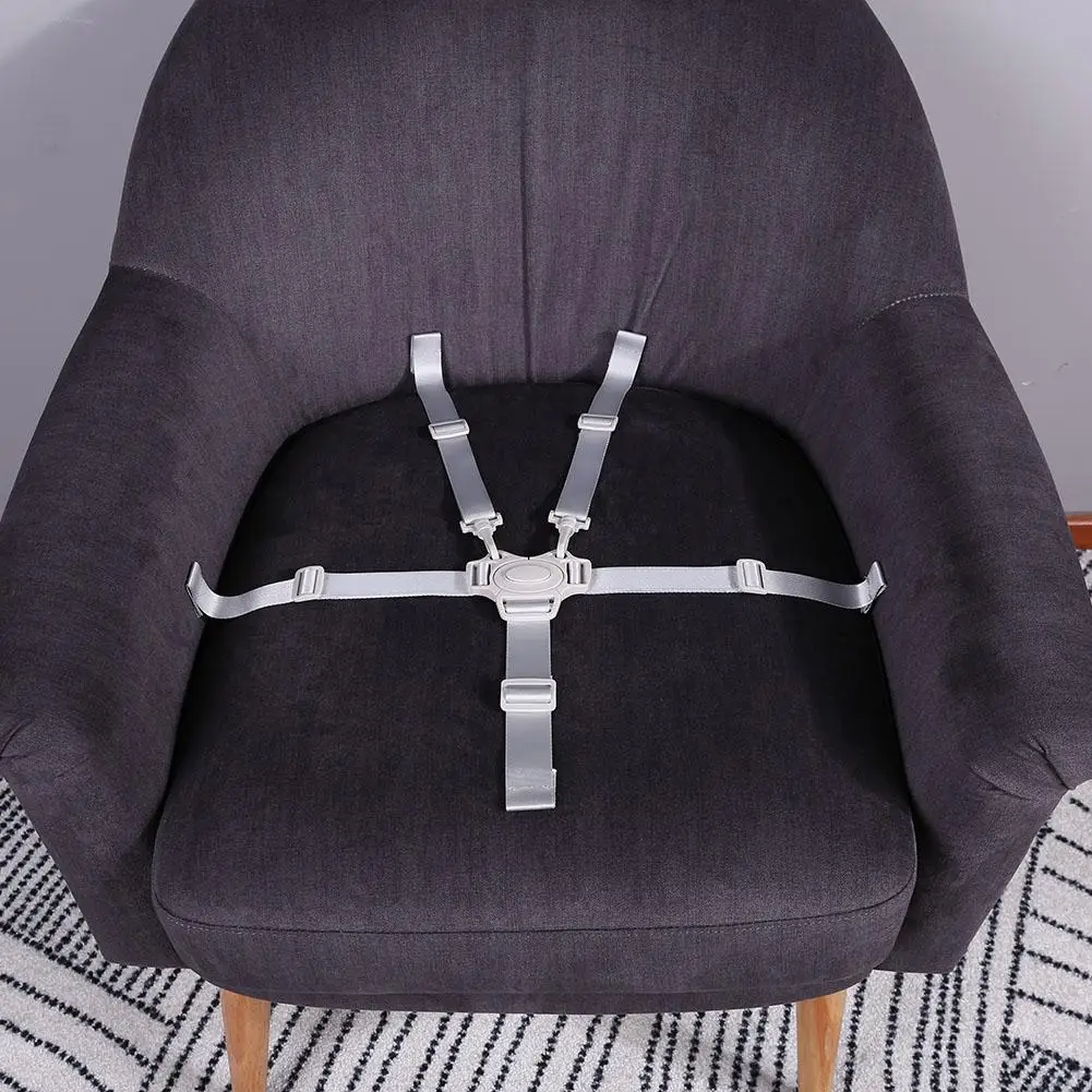 

Universal Baby Dining Chair Safety Belt Practical Economy Wide Scope of Application Portable Waterproof 5 Point Harness