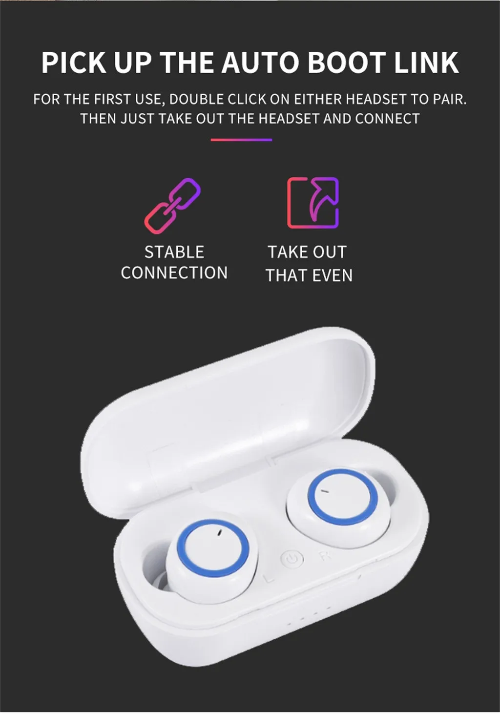 Earphones Bluetooth Wireless Headset Ear Buds Sports Twins Mini Earbuds Stereo In Monitor беспроводные | Электроника