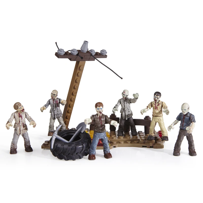 Mega Bloks constex Call of Duty 06826 строительные блоки зомби Орды игрушки|Игрушечные кубики| |