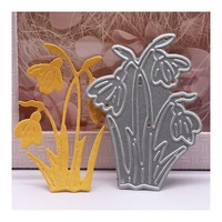 daffodil flower dies scrapbook album metal molds and punching cutting dies scrapbooking paper stencils for decor card making