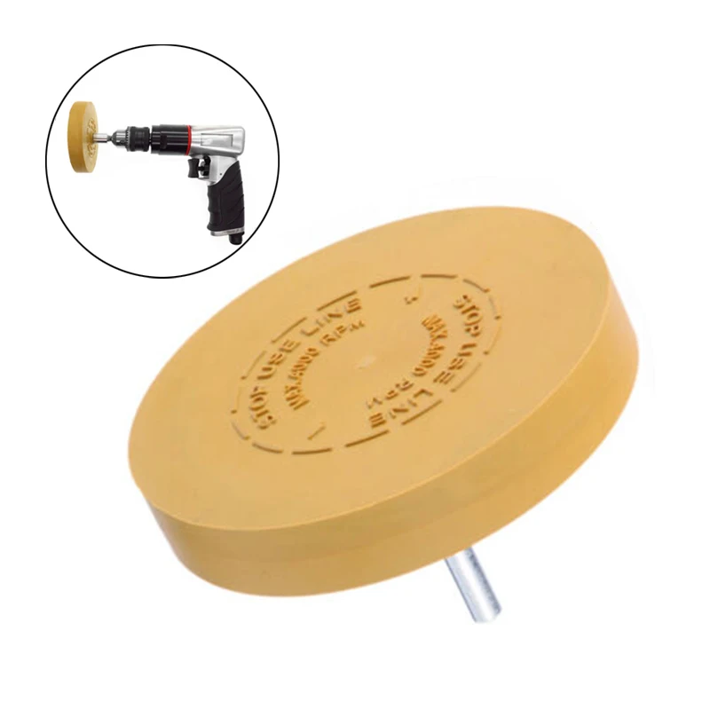 

Removal Rubber Eraser Wheel Tool Attachment Decal Accessory 88mm/3.5inch