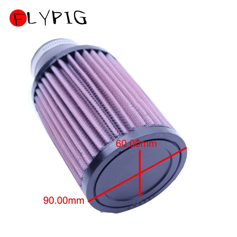 2017 Новый универсальный 52 мм RU 1780 мотоциклетный воздушный фильтр зажим на