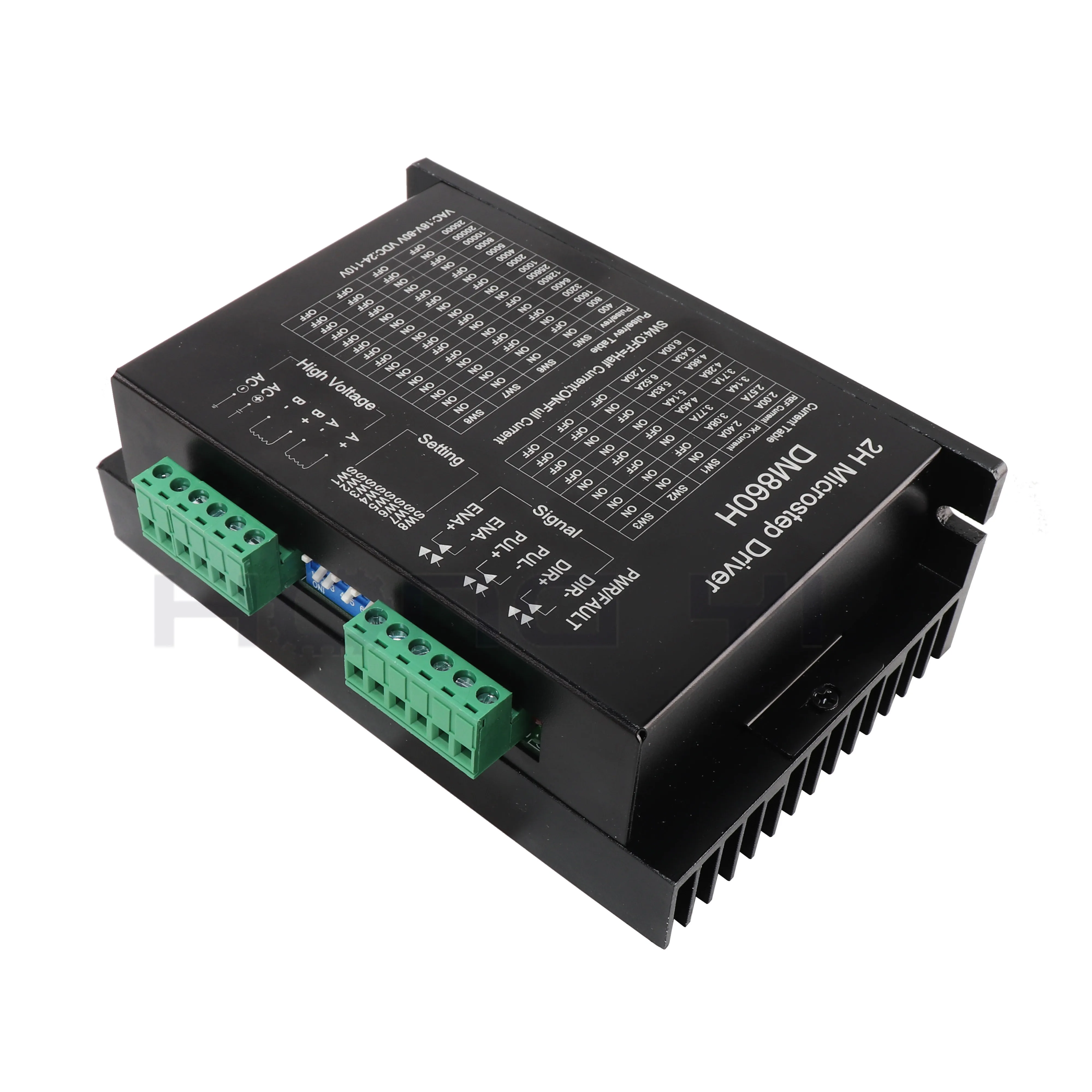 Бесплатная доставка замена драйвера шагового двигателя leadshine DM860H 2 фазный 18 80VAC 7.2A