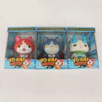 yokai watch action figure doll whisper jibanyan model toy collection of desktop decorations birthday gifts