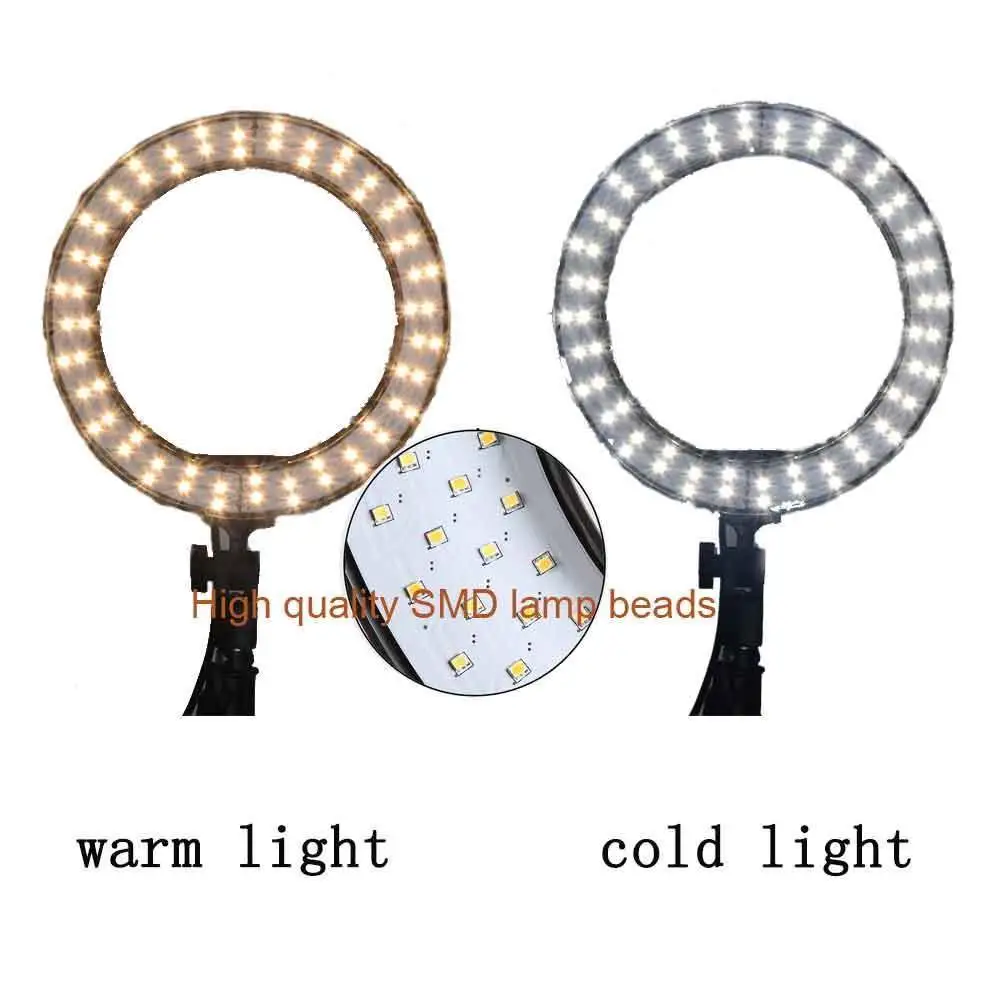 

Yidoblo QS-280 10" Beauty Ring Light makeup with mirror and Z Table Stand, circular photography light stepless adjustable