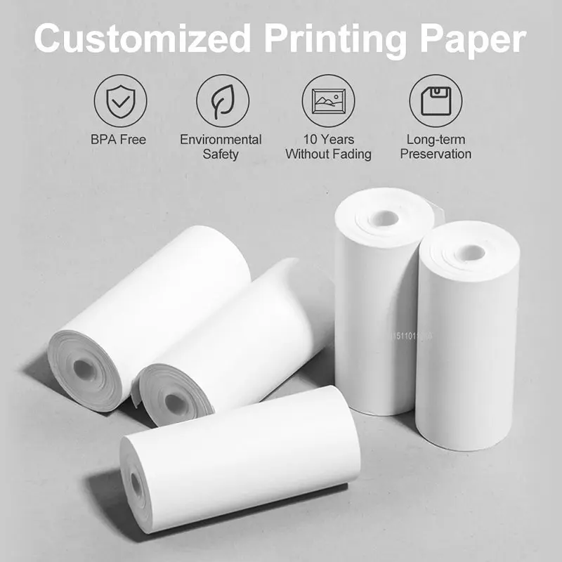 Фото - Thermal Label Sticker Paper Supermarket Price Blank Barcode Label Direct Print Waterproof Print Supplies 300pcs/Roll Adhesive 60 35 mm thermal label 800 pcs roll sticker label direct print thermal paper free shipping