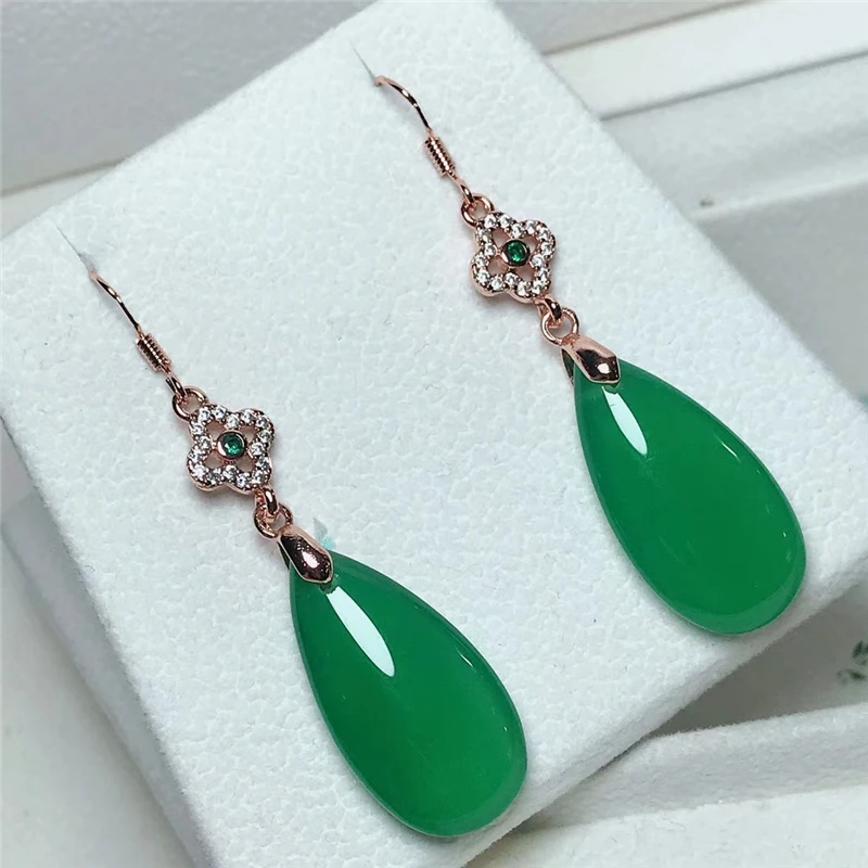 Женские вечерние Ги из серебра 925 пробы с натуральным розовым золотом и