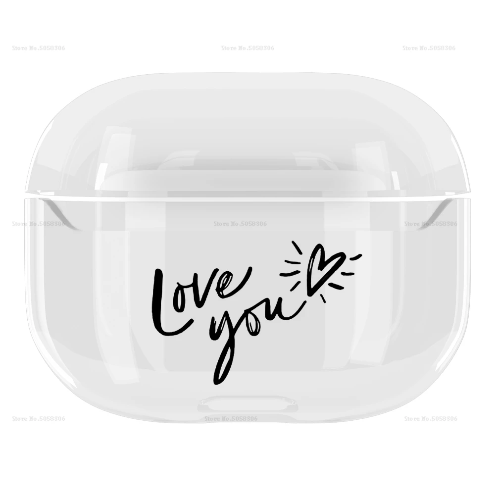 2019 защитные модные прозрачные жесткие прекрасные Чехлы для Apple Airpods Pro против