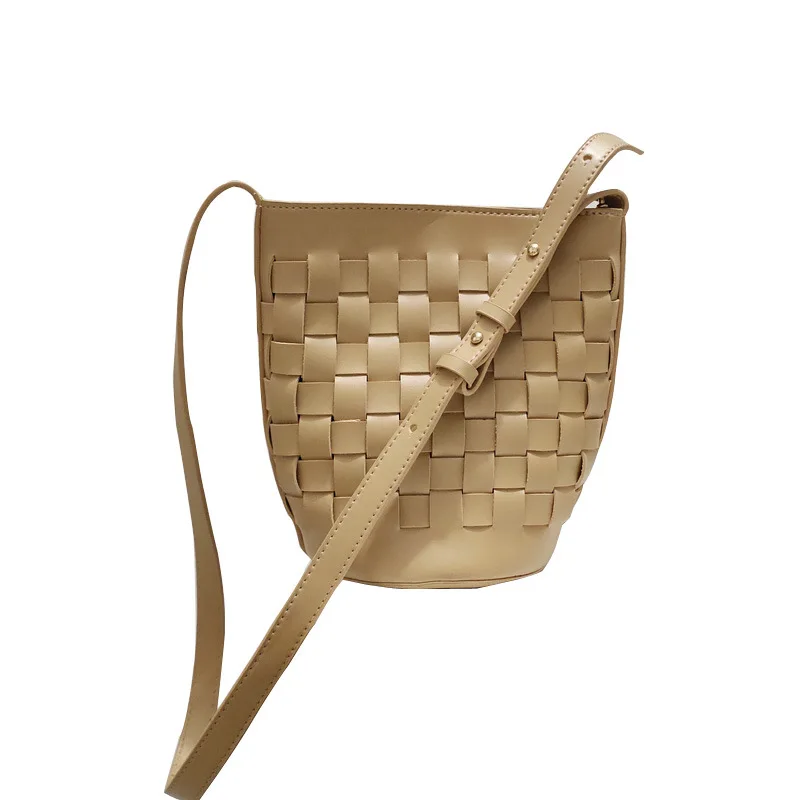 

FOSIZZO High Quality Women Bag PU Leather Fashioin Soft Bucket Crossbody Bag Bags For Women 2020 Shoulder Bag FS5004