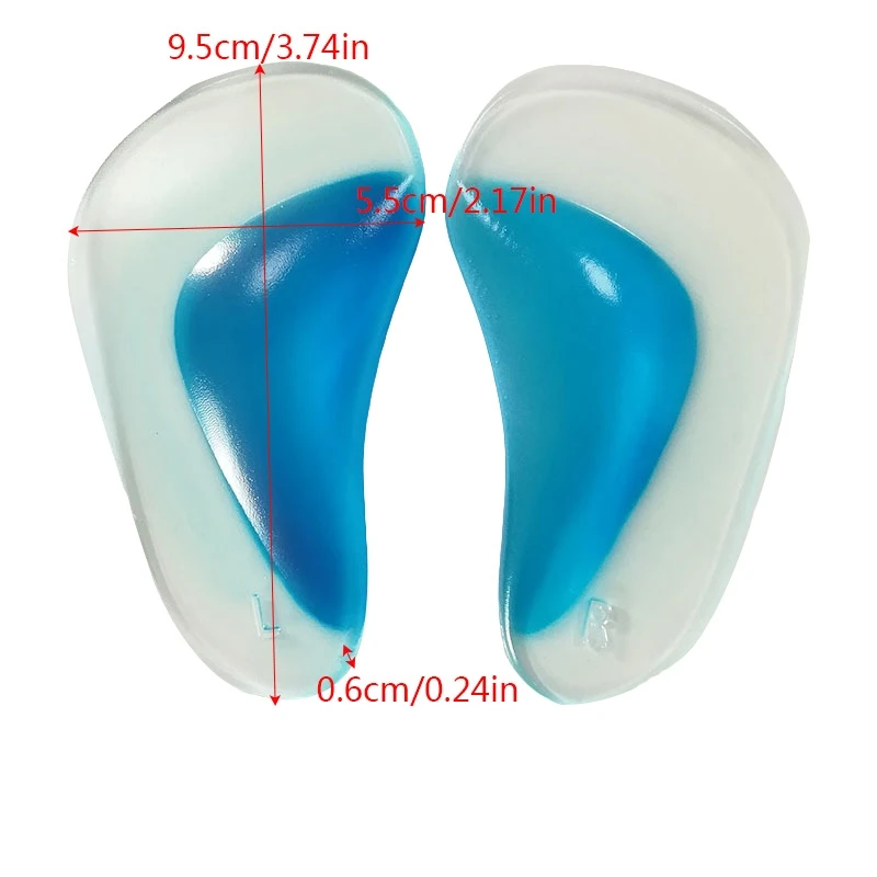 

Pugel Orthopedic Orthotic Arch Support Insole Flatfoot Correction Shoe Insert x2