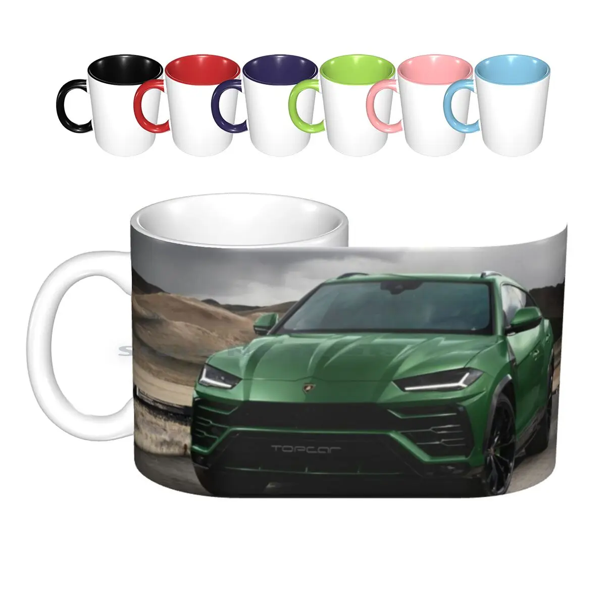 

Speed 15 Ceramic Mugs Coffee Cups Milk Tea Mug Urus Urus Green Jeepm Speed Racing Man Car Supercar Automobile Auto Cars