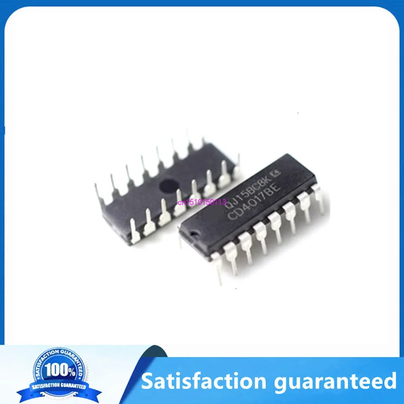 

10PCS/LOT CD4017 CD4017BE DIP16 DIP CD4017B NEW IC dip-16