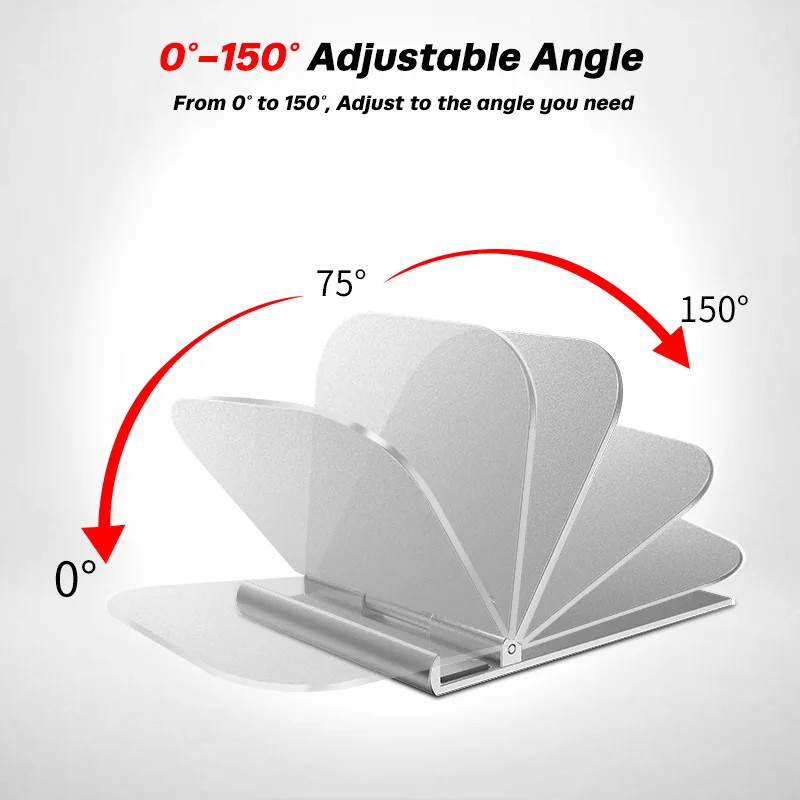 FONKEN Портативный настольная подставка из АБС пластика Сложите стол держатель
