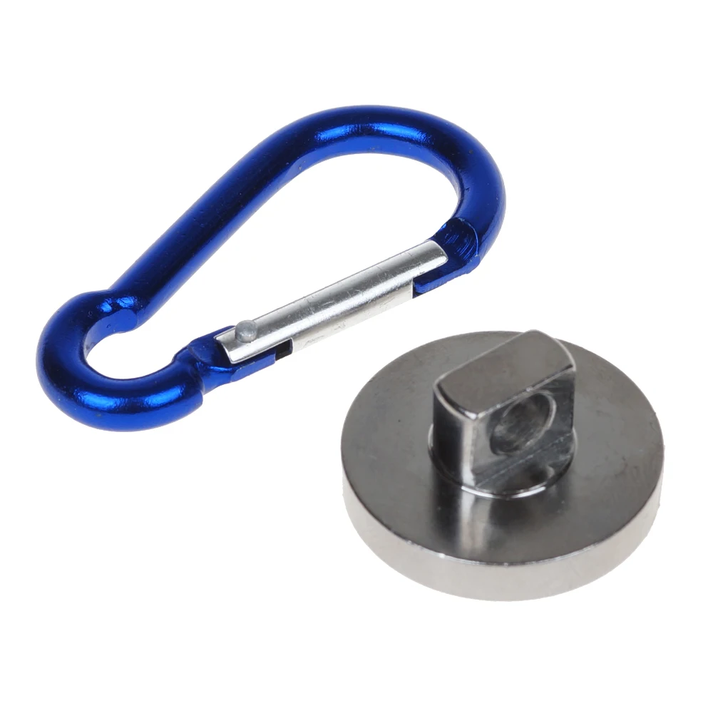 Бесплатная доставка сильный 35 фунтов Неодимовый магнитный Карабин Крюк # BK022 @