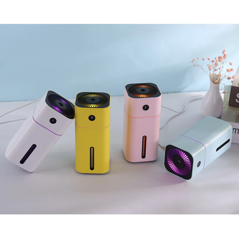 180ML Portable USB Humidifier Aroma Essential Oil Diffuser Ultrasonic Air Humidificador 7 Color LED Light Mist Maker for Home | Бытовая