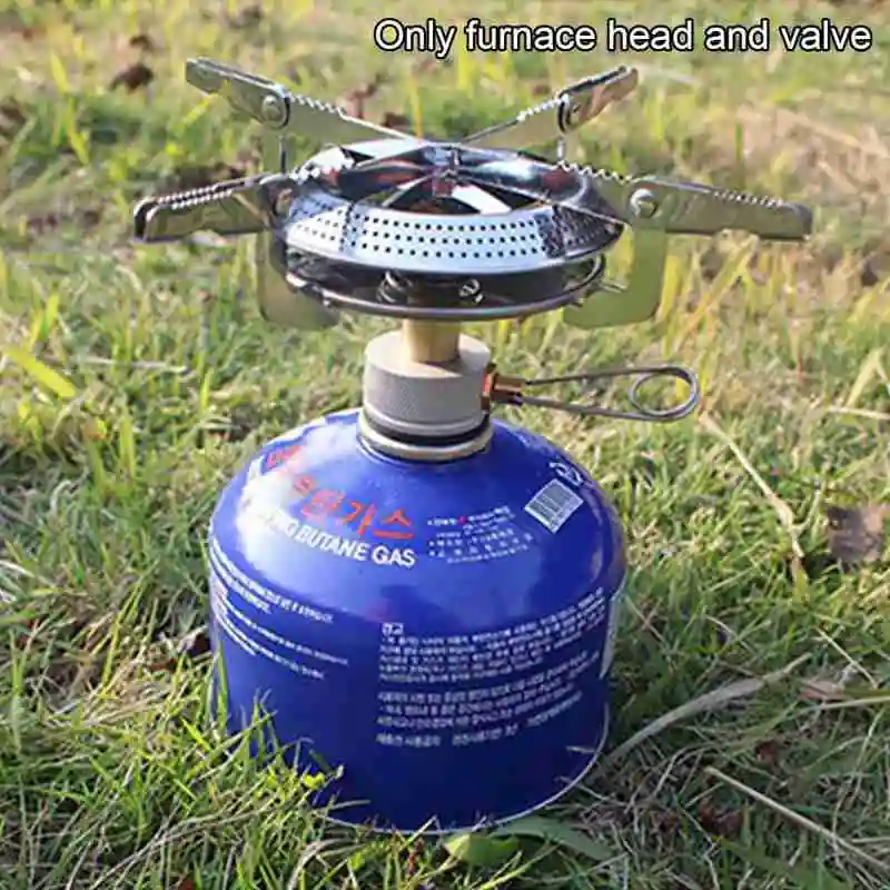 1 шт. мини плита для кемпинга газовая походная Ультралегкая портативная стальная