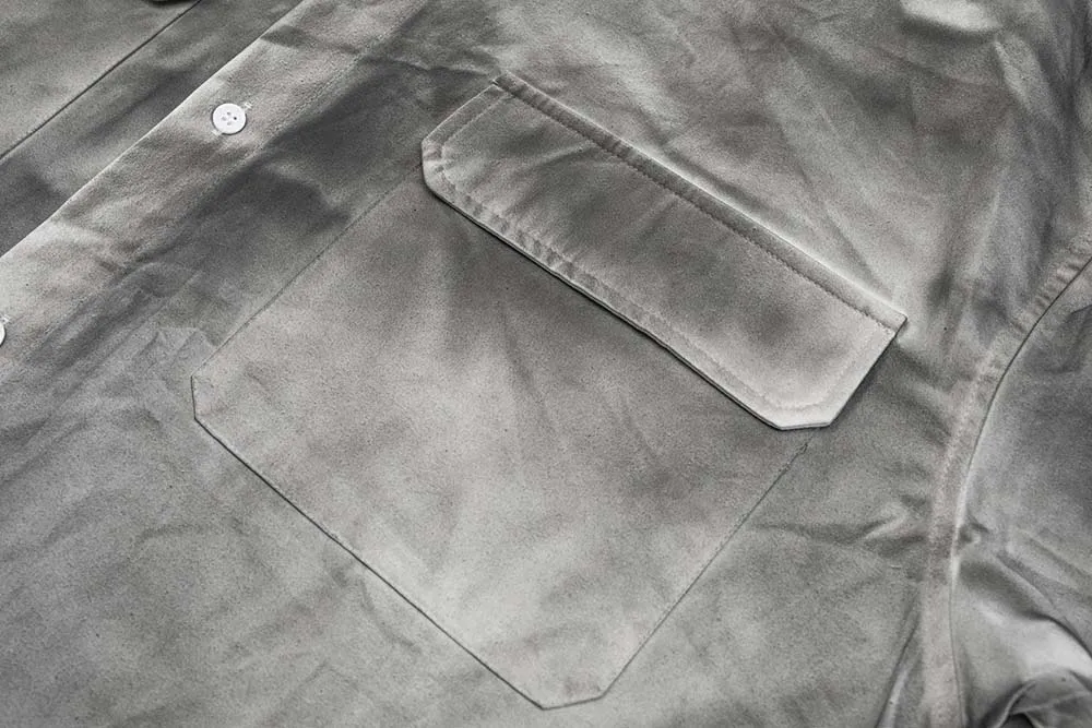 

UNCLEDONJM vintage shirt Hip Hop korean clothes streetwear short sleeve shirt for men Spring And Summer shirts AW002