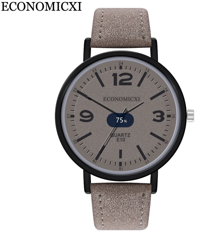 Relojes Para Mujer женские часы брендовые кварцевые женские часы Топ Роскошные наручные часы красный кожаный ремешок женские часы модное платье - Цвет: grey