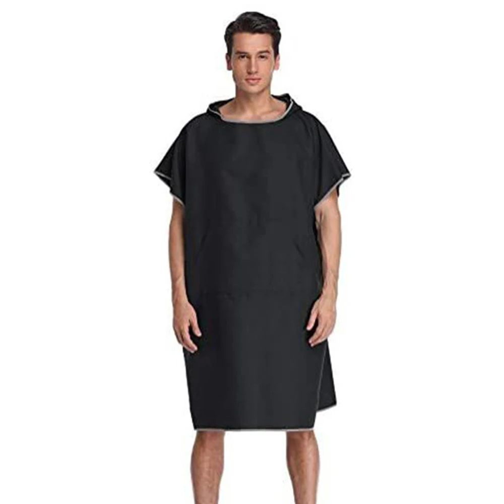 Быстросохнущий абсорбирующий Халат с капюшоном из сверхтонкого волокна