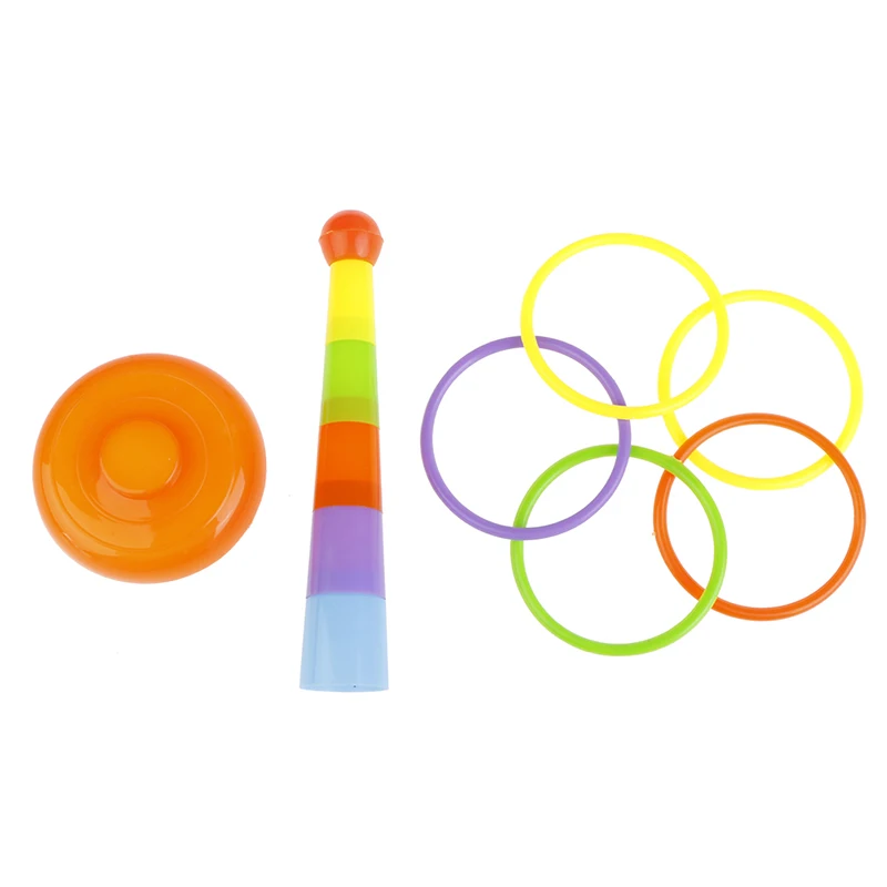 Hot! Hoop Ring Toss Plastic Garden Game Pool Toy Outdoor Fun Set Toys For Children Kids Gift | Игрушки и хобби