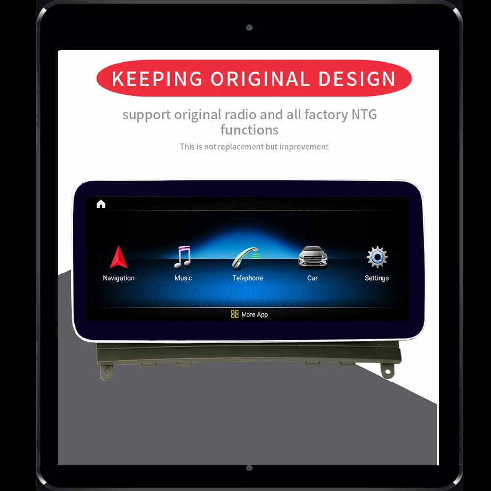 Синий антибликовый Android 10 0 4 + 64G Автомобильная Мультимедийная система