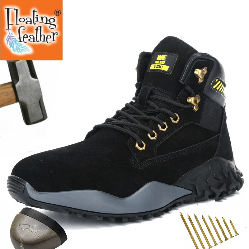 

Waterproof Winter Men Boots with Fur Warm Snow Women Boots Men Work Casual Shoes Sneakers Indestructible Big Size 48