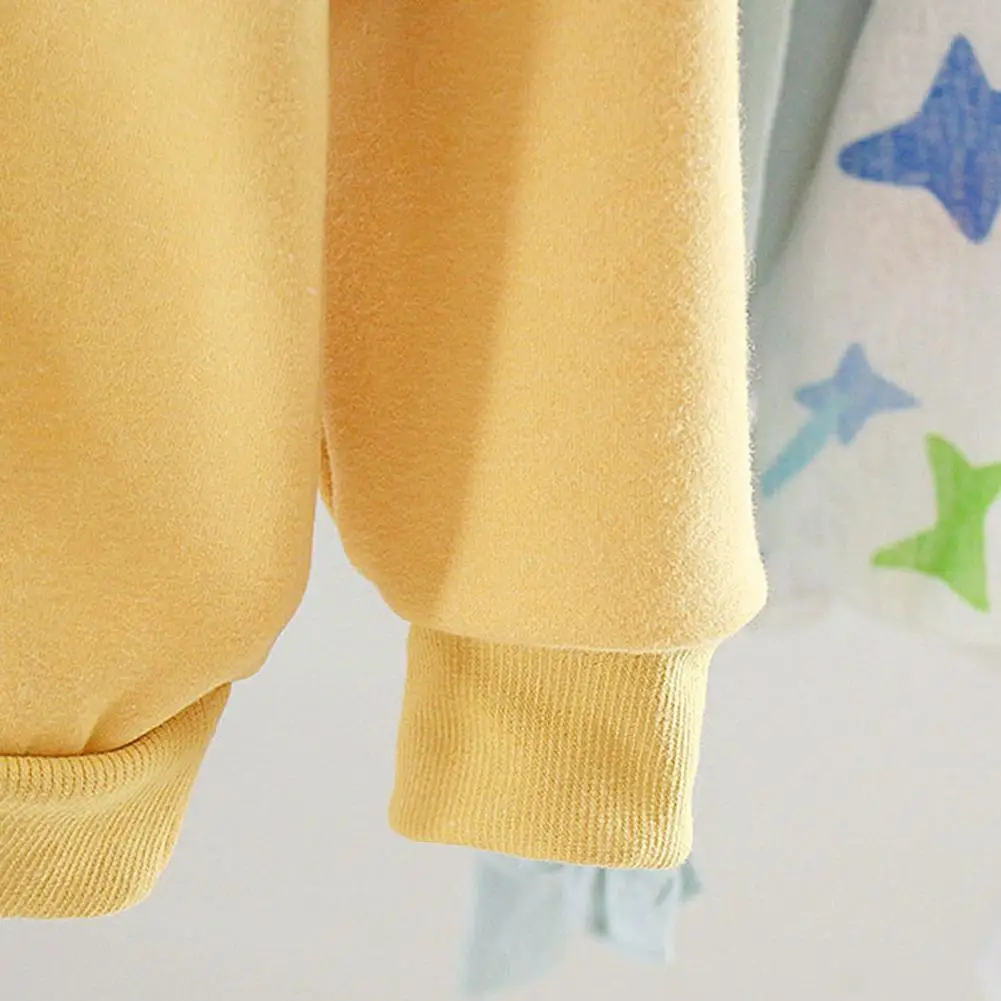 Baby Girl Kids Sweatershirt Comfort Soft Long-Sleeves Fashion Trend Patchwork Round Collar Cotton Clothes Casual Tops