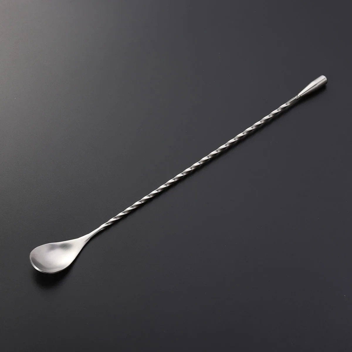 304 нержавеющая сталь Коктейльные Палочки Резьбовая барная ложка палочка длинный
