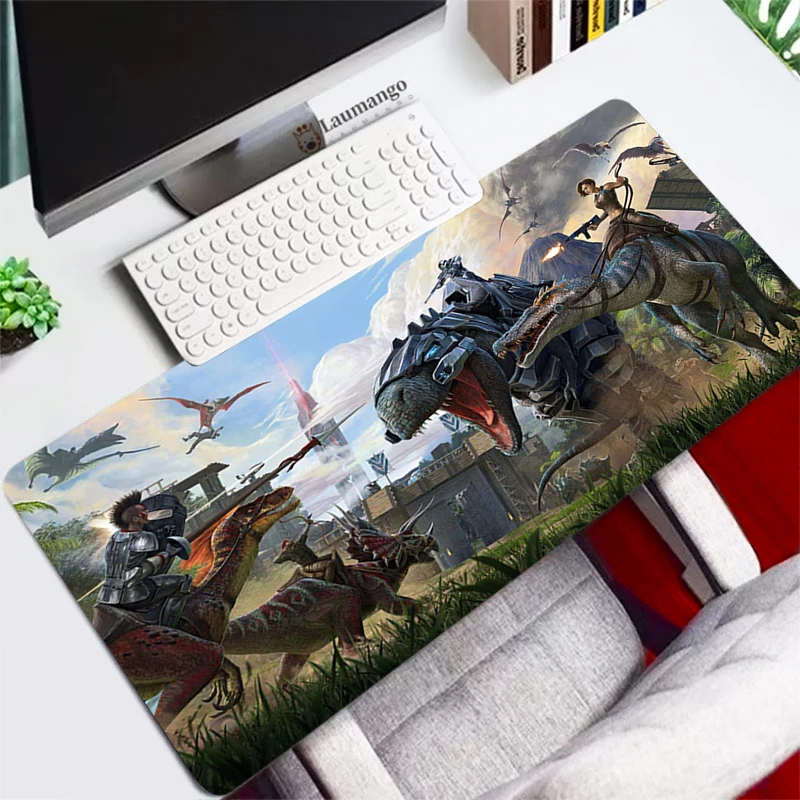 

Ark Survival Evolved Computer Mouse Pad Gaming Mousepad Large Gamer XXL Mause Carpet PC Desk Mat keyboard Pad Desk Mat 900x400