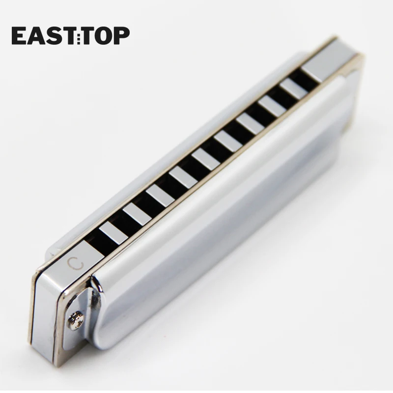 EASTTOP T006 10 отверстие латунный гребень латунь reedplate blues гармоника|Губная гармошка| |