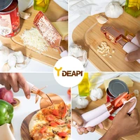 ydeapi 7pc garlic press pizza cutter kitchen gadget set can opener potato cooking high end kitchenware kitchen accessories