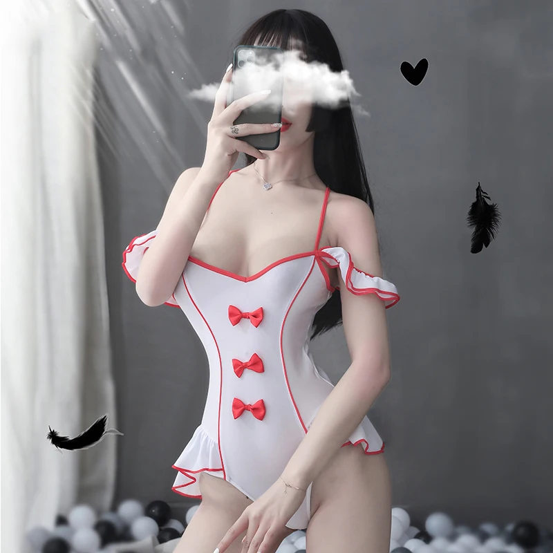 Аниме Косплей сексуальный купальник нижнее белье женская униформа для взрослых