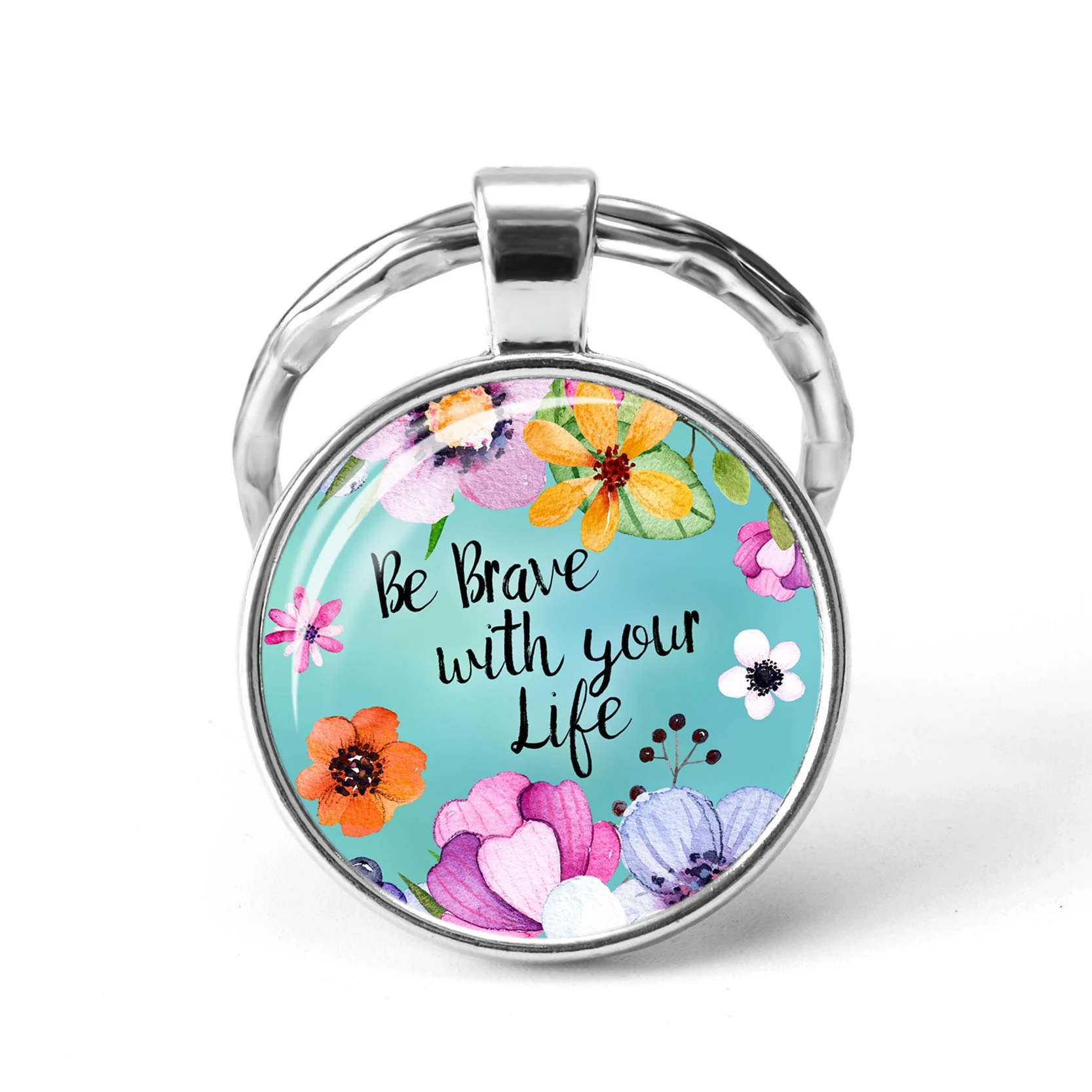 Брелок для ключей с текстом Библии вдохновляющие ювелирные изделия христианские