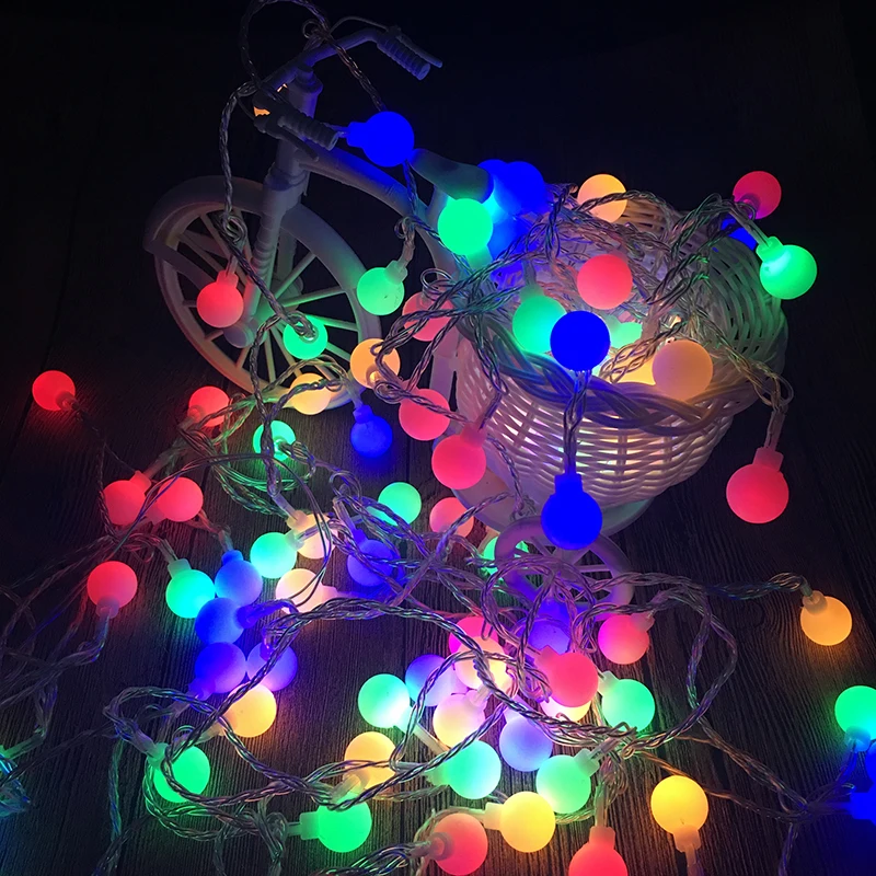 SZYOUMY 10 м 100Led Сказочный светодиодный светильник-гирлянда, питание от батареи для рождественской елки, свадебная Декоративная гирлянда