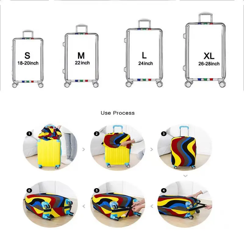 

Road trip luggage protector, cart cover, 18-28 inches, new