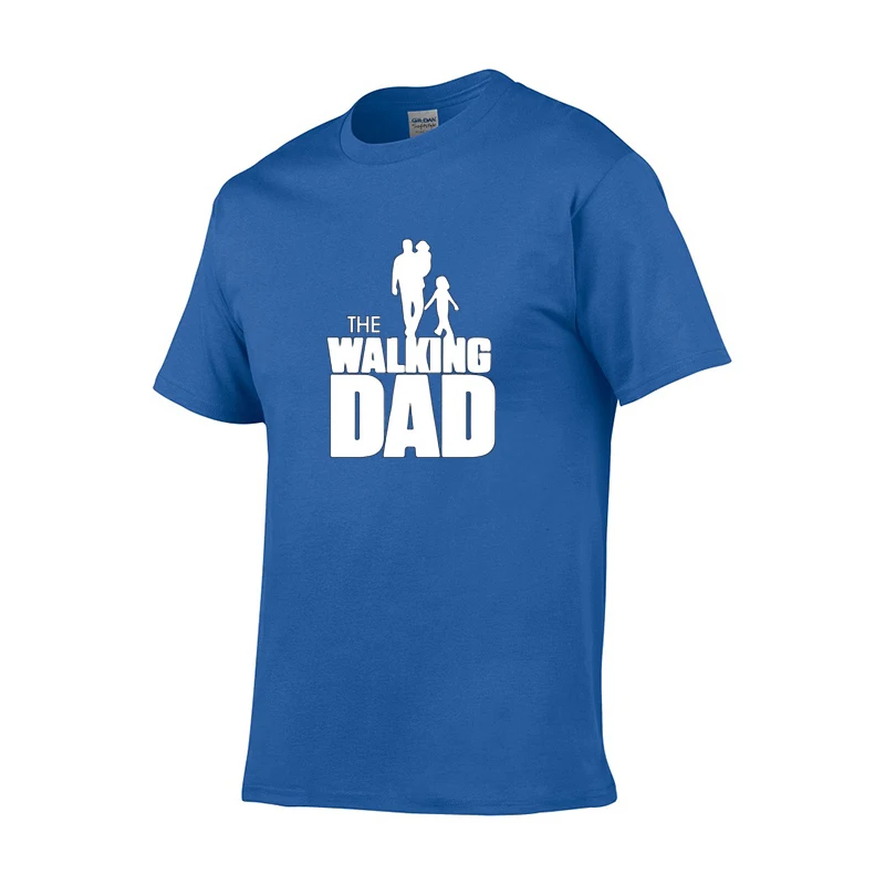 

Men's T-Shirt Summer Cotton T-Shirt Walking Letter Printing Men's Short Sleeve Top Men's Casual Loose Hot New T-Shirt